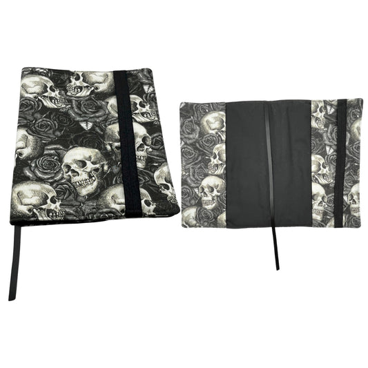 Skulls and Roses Fabric Book Cover (Clearance)